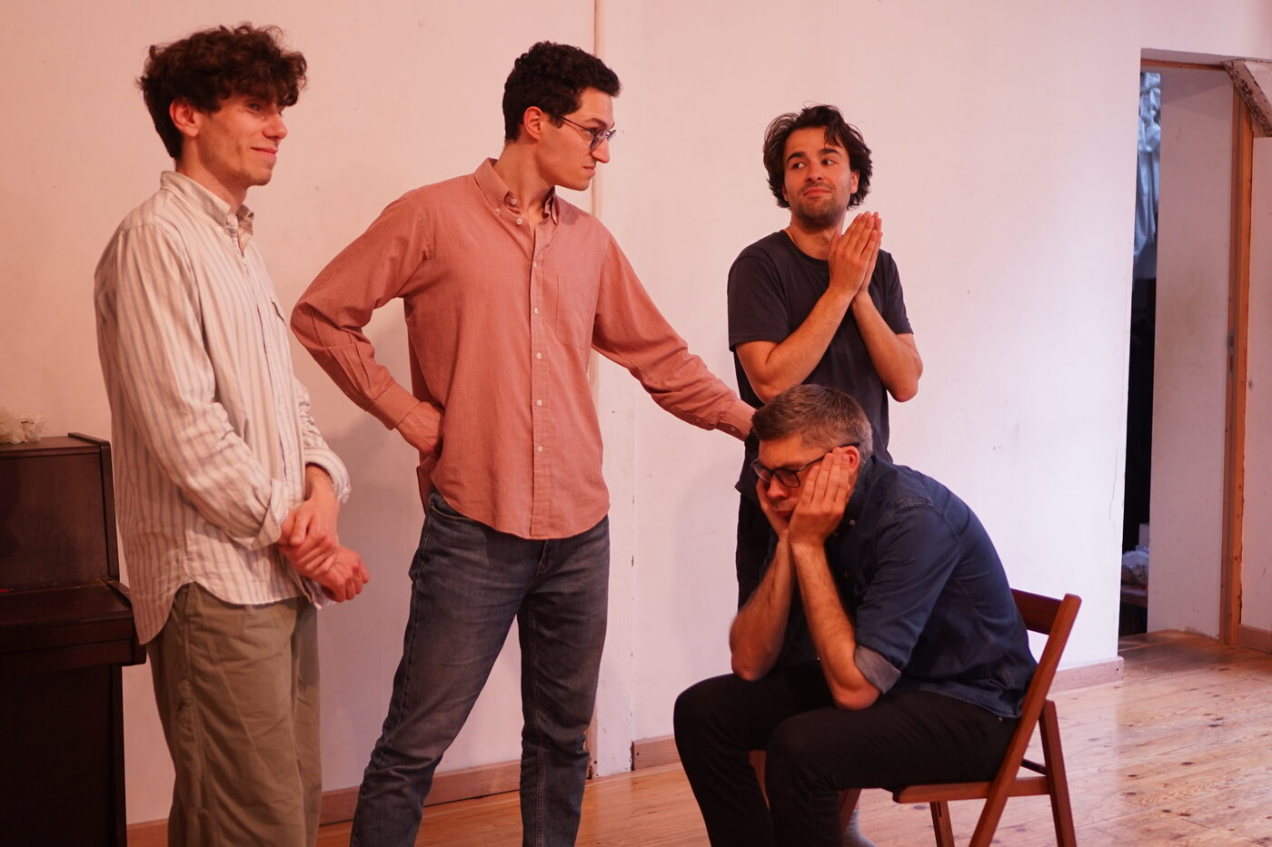 Improvisation en groupe pendant l’atelier